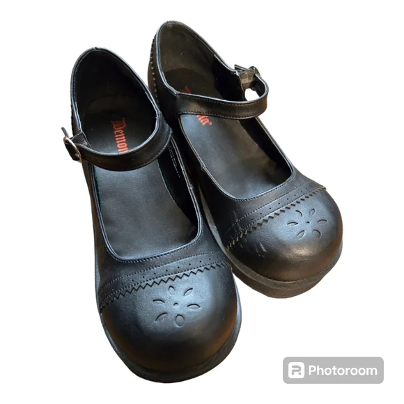 DEMONIA Mary Jane Platforms size 10 - Picture 1 of 8